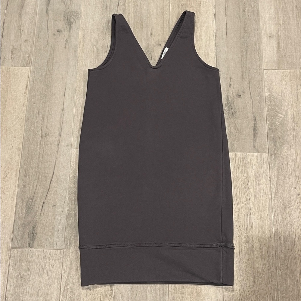 Zara TRF V-neck knee lenght sweater sleeveless tunic dress Size S